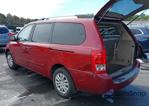 2011 Kia Sedona Lx из США, поврежденный, VIN KNDMG4C74B6388976